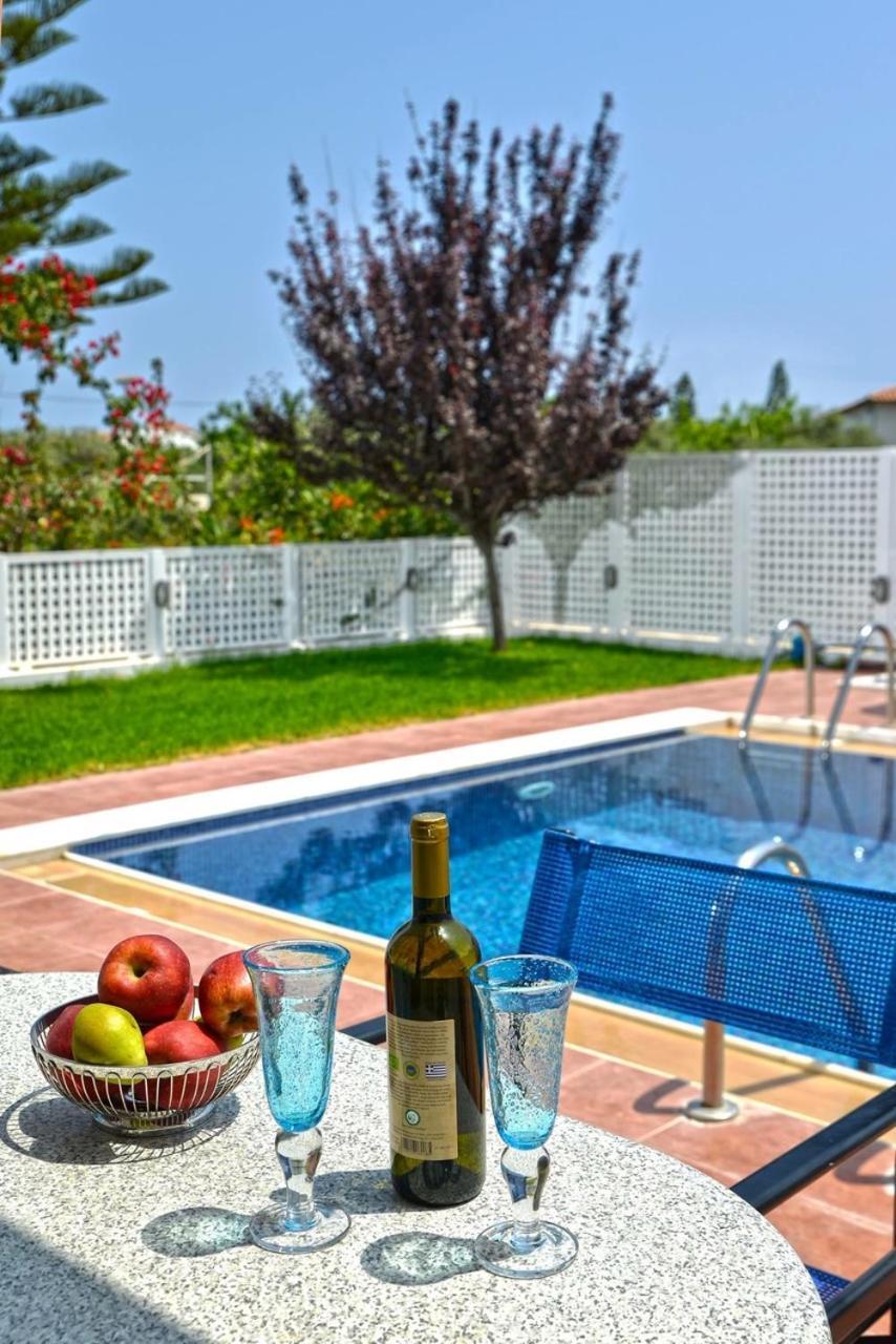 Oliv Apartments Platanias Esterno foto
